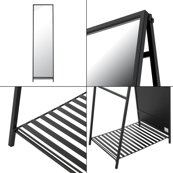 Standspiegel Ruffano 148,5 x 40 cm [en.casa]