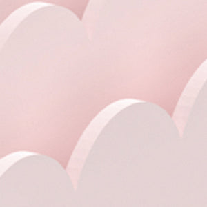 Kinderregal Vestnes 48x61x30 cm Cotton Candy/Weiß [en.casa]