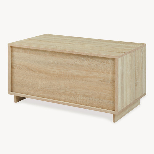 Couchtisch Kenta 80x45x40 cm Sonoma-Eicheoptik/Weiß [en.casa]