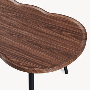 Couchtisch Ken 100 x 60 x 47 cm Walnussoptik [en.casa]