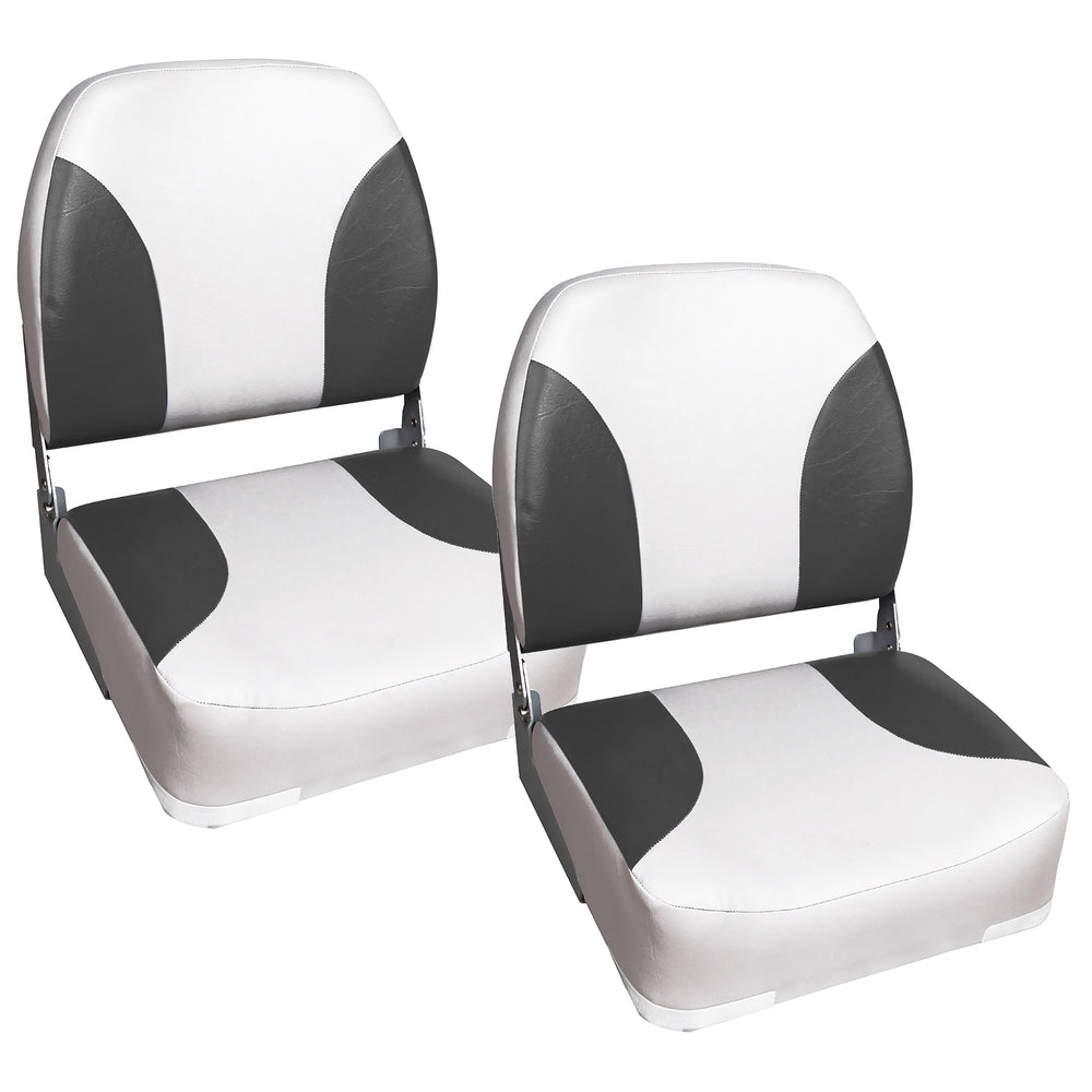 Bootssitz Riccione 2er Set Kunstleder klappbar in versch. Farben pro.tec