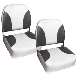 Bootssitz Riccione 2er Set Kunstleder klappbar in versch. Farben pro.tec