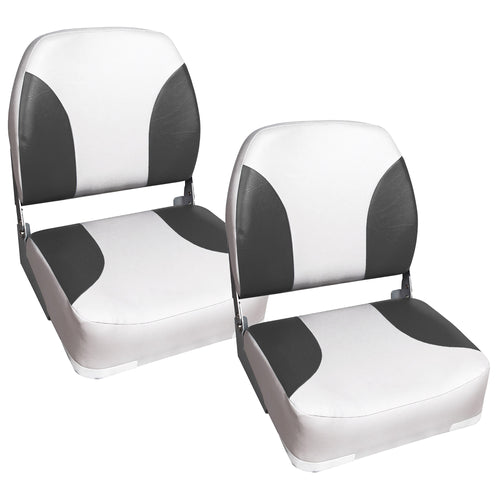 Bootssitz Riccione 2er Set Kunstleder klappbar in versch. Farben pro.tec