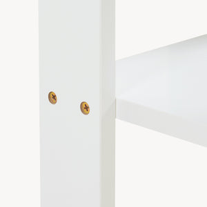 Beistelltisch Thyholm 55x30x30 cm Weiß [en.casa]
