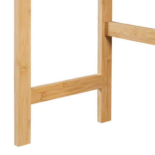 Badezimmerregal Haugesund 158x60x26 cm Bambus [en.casa]