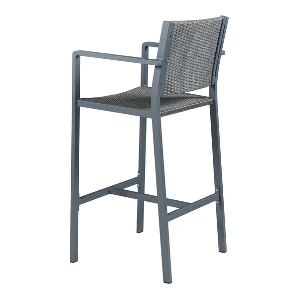 Bartischset Avise 3-tlg. Aluminium [casa.pro]