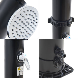 Solardusche Kebomi 216 cm 18 L [casa.pro]