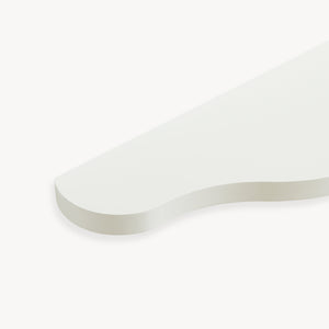 Kinder-Wandregalset 2-tlg. Sirlstalo 57x19x3 cm Weiß [en.casa]