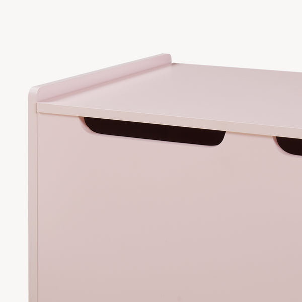 Spielzeugkiste Virer 60x40x45 cm Rosa [en.casa]