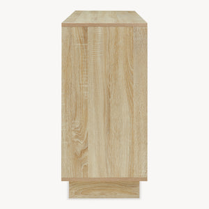 Sideboard Kenta 100x35x72 cm Sonoma-Eicheoptik/Weiß [en.casa]