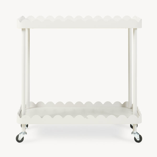 Servierwagen Bolmanralu 60x61x31 cm Grau [en.casa]