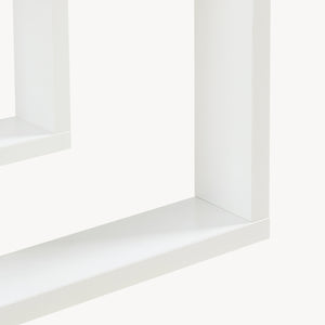 Beistelltisch Thyholm 55x30x30 cm Weiß [en.casa]