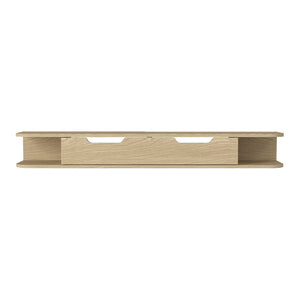 TV-Lowboard hängend Karjali 150x30x19 cm Eicheoptik [en.casa]