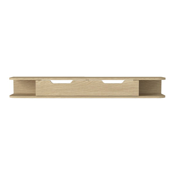 TV-Lowboard hängend Karjali 150x30x19 cm Eicheoptik [en.casa]