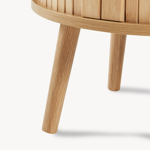Nachttisch Nordkapp 65x40 cm Bambus [en.casa]