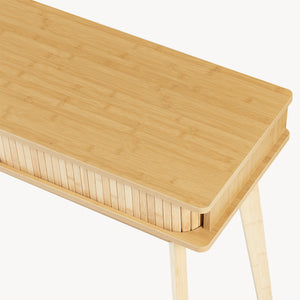 Konsolentisch Tysvær 110x40x78 cm Bambus [en.casa]