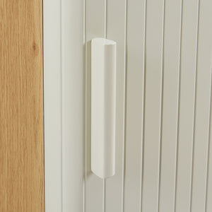 Hängeschrank Ferrersp 50x45x24 cm Eicheoptik/Sandfarben [en.casa]