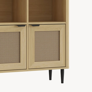 Kommode Lukhomso 85x75x30 cm Eicheoptik [en.casa]