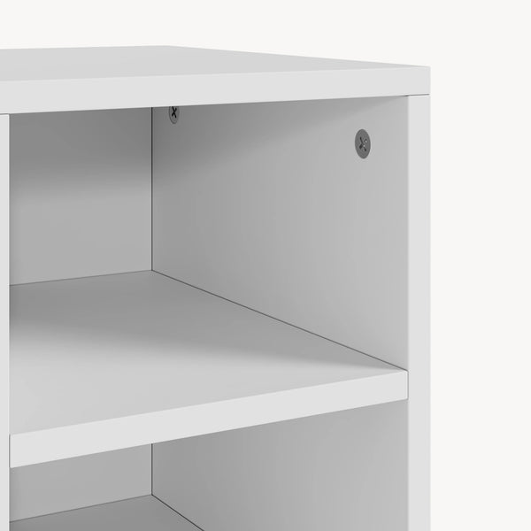 Waschbeckenunterschrank Kulaik 51x60x32 cm Weiß [en.casa]