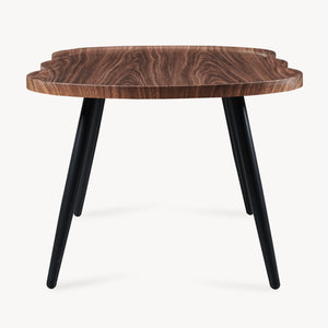Couchtisch Ken 100 x 60 x 47 cm Walnussoptik [en.casa]