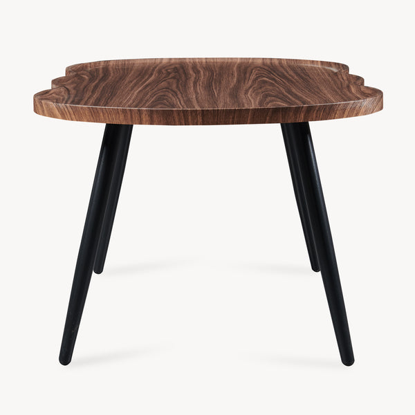 Couchtisch Ken 100 x 60 x 47 cm Walnussoptik [en.casa]