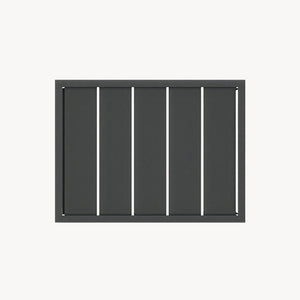 Outdoor Beistelltisch Gaby Stahl 58x40x30 cm Anthrazitgrau [casa.pro]