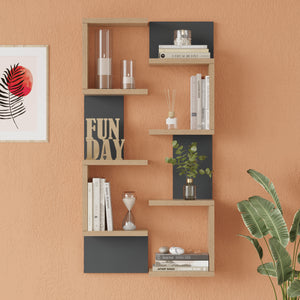 Wandregal Omn 2er Set 93x24x15 cm [en.casa]