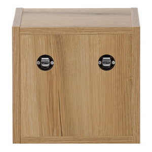 Badezimmer Regal Skelbolu 27x25x21 cm [en.casa]