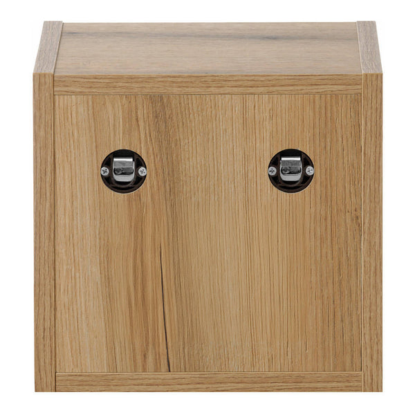Badezimmer Regal Skelbolu 27x25x21 cm [en.casa]