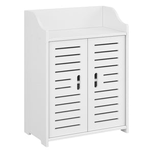 Badezimmerschrank Trosa 62x45x25 cm WPC versch. Farben en.casa