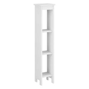 Standregal Arvika mit 3 Ablagen 80x17x17cm in verschiedenen Farben [en.casa]