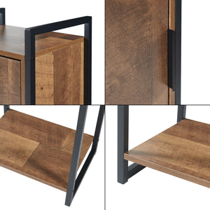 Badezimmerschrank Namsskogan [en.casa]