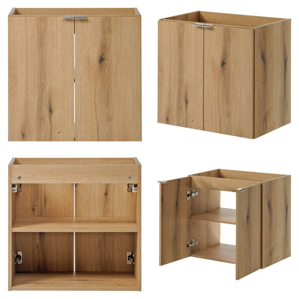 Waschtisch Skelbolu mit Hochschrank [en.casa]
