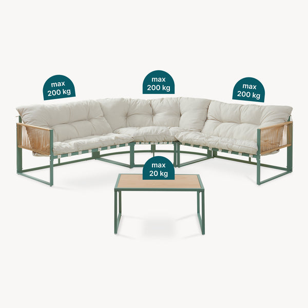 Loungeset Karg [casa.pro]