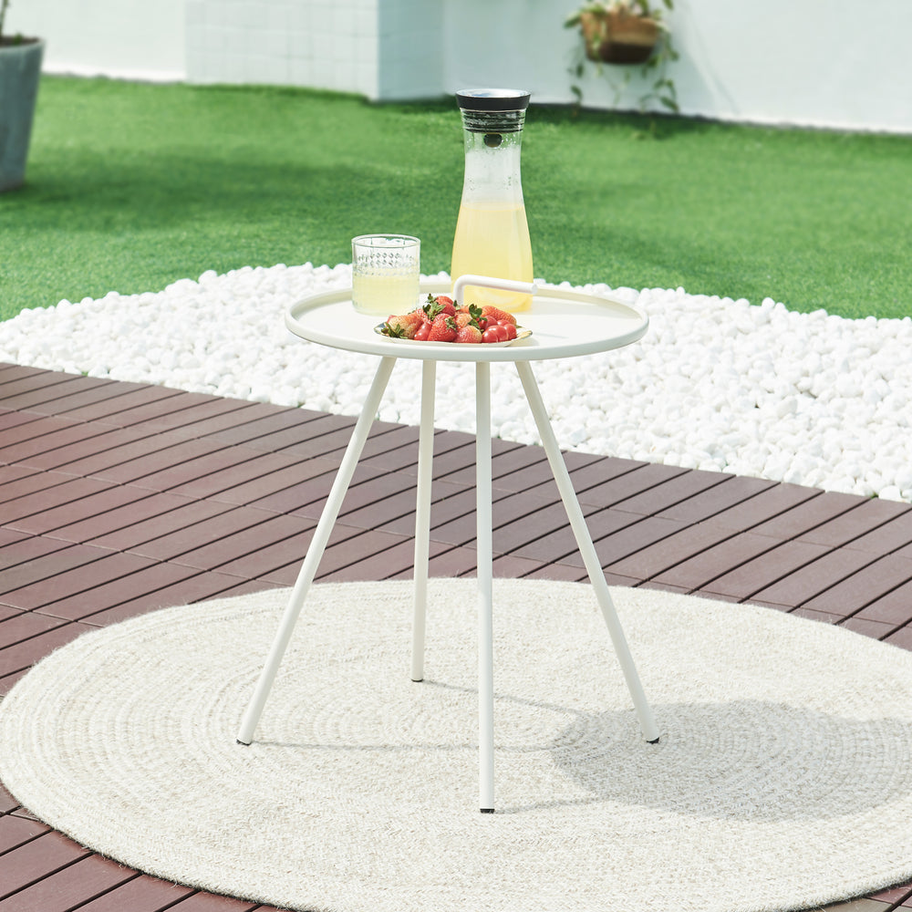 Outdoor-Beistelltisch Fosen 55 x Ø 42 cm [en.casa]