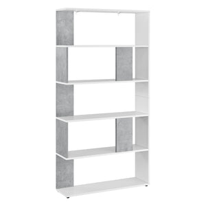 Bücherregal Aneby 159x80x24cm mit 5 Ablageflächen versch. Farben [en.casa]