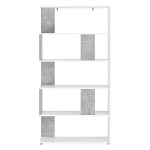 Bücherregal Aneby 159x80x24cm mit 5 Ablageflächen versch. Farben [en.casa]