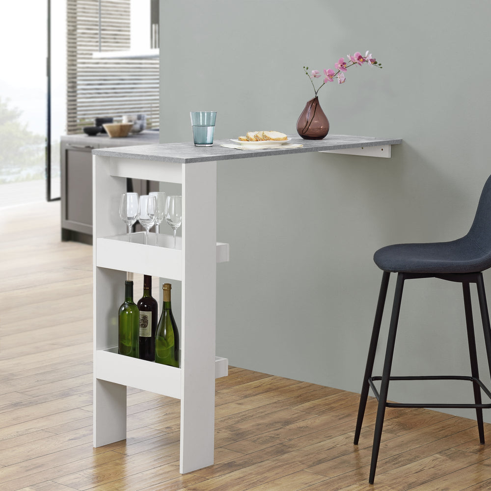 Bartisch Bromölla 120x45x106 cm versch. Farben en.casa - premiumXL