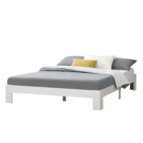 Holzbett Raisio Jugendbett versch. Farben und Größe en.casa