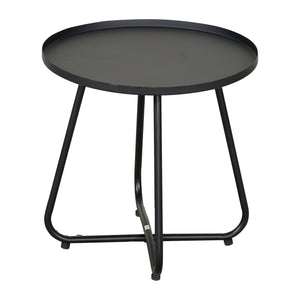 Bistroset Brienza 3-tlg. Polyrattan [casa.pro]