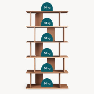 Bücherregal Gäljami 180x100x35 cm [en.casa]