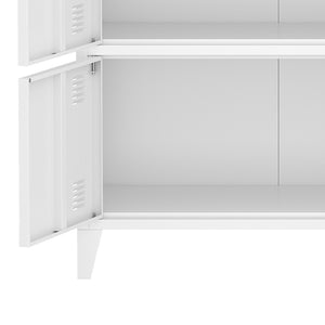 Büroschrank Hamina 80x40x82 cm in versch. Farben [en.casa]