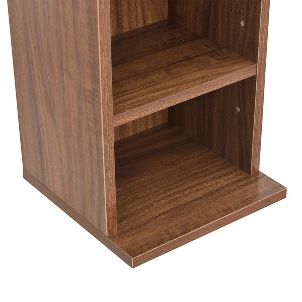CD Regal Tynset 175x20x20 cm mit 12 Fächern [en.casa]