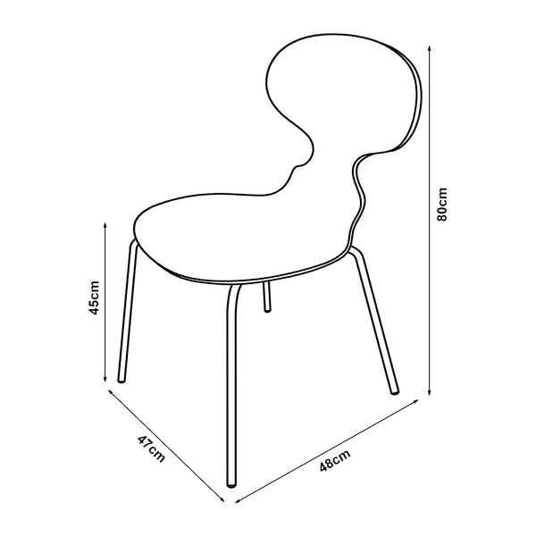 Esszimmerstuhl Kil 4er Set [en.casa]