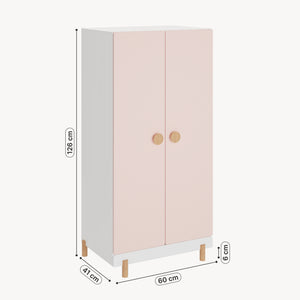 Kinderkleiderschrank Vaarentaa [en.casa]