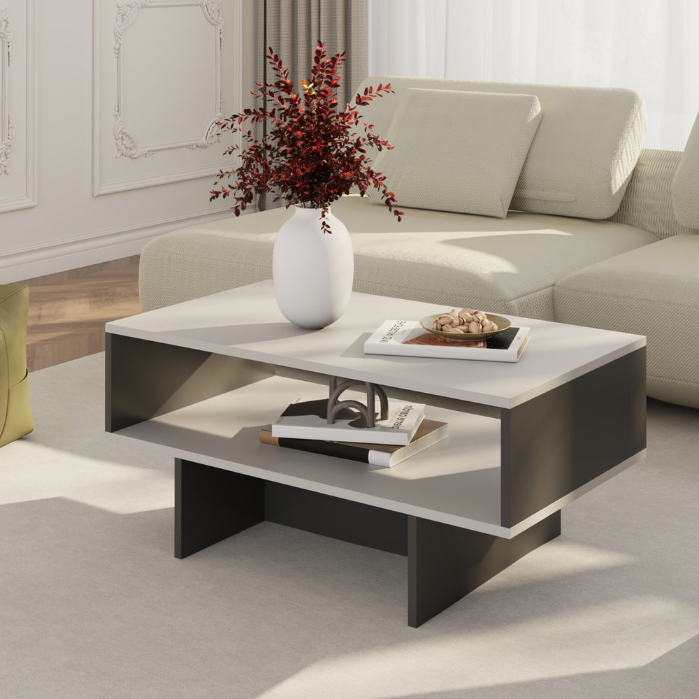 Couchtisch Mjölby 36.4x80x45 cm in versch. Farben [en.casa] - premiumXL