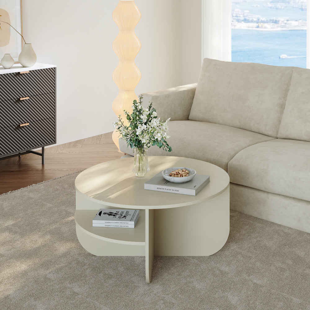 Couchtisch Reykhon Ø80x41 cm [en.casa]