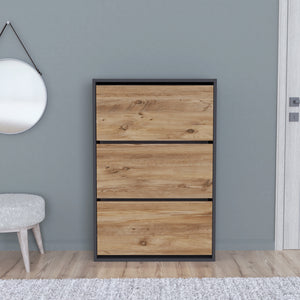 Schuhschrank Aurskog 110x73,5x24cm versch. Farben [en.casa]