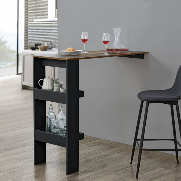 Bartisch Bromölla 120x45x106 cm versch. Farben en.casa