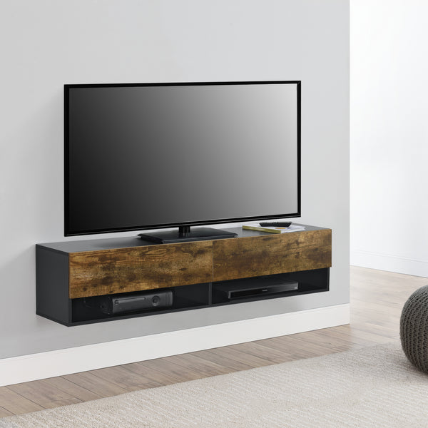 TV-Lowboard hängend Halmstad [en.casa]